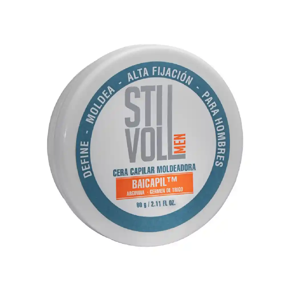Stilvoll Men Cera Capilar Moldeadora Con Baicapil