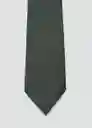 Corbata Basic8 Verde Talla 99 Hombre Mango