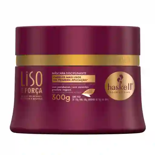 HASKELL mascara liso com forca