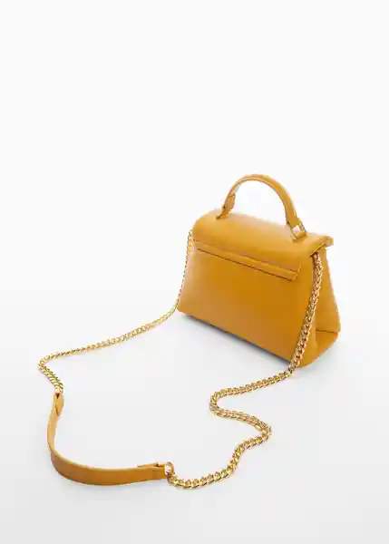 Bolso P Valle Mostaza Talla 99 Mujer Mango