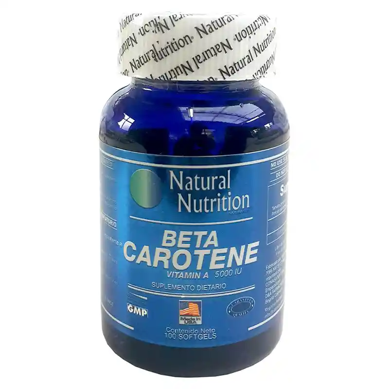 Natural Nutrition Suplemento Dietario Beta Caroteno