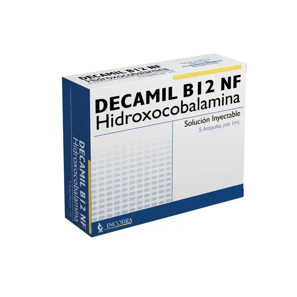 Decamil B12 NF Solución Inyectable