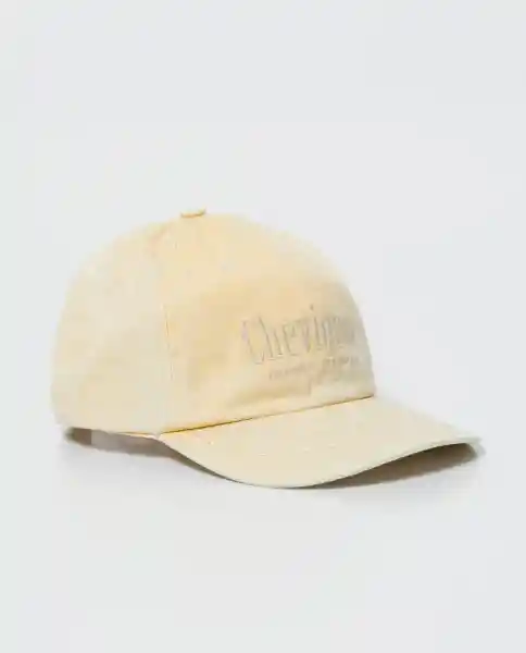 Gorra Acid Wash Legacy Amarillo Pan Medio Talla S Chevignon