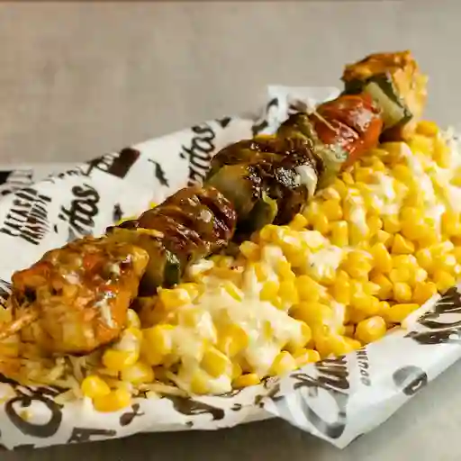 Pincho mazorca combinado