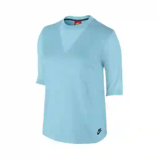 W Nsw Top Bnd Talla M Camisetas Azul Para Mujer Marca Nike Ref: 829755-499