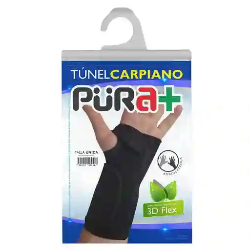 Muñequera Deportiva Carpial T Unica 2747 Pura+ Talla Unica
