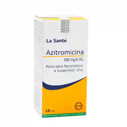La Santé Azitromicina (200 mg) 15 mL
