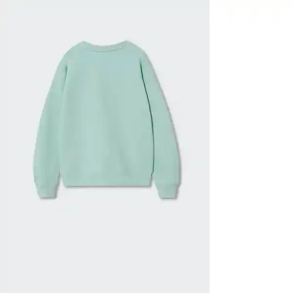 Sudadera Dublini Verde Pastel Talla 12 Niñas Mango