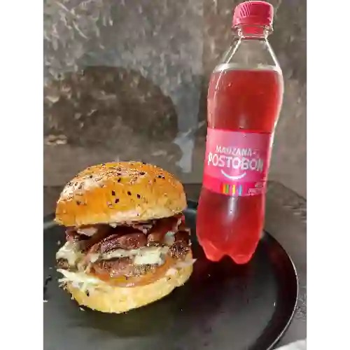 Hamburguesa+ gaseosa