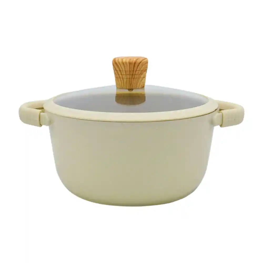 Olla Krea Aluminio Fundido Crema