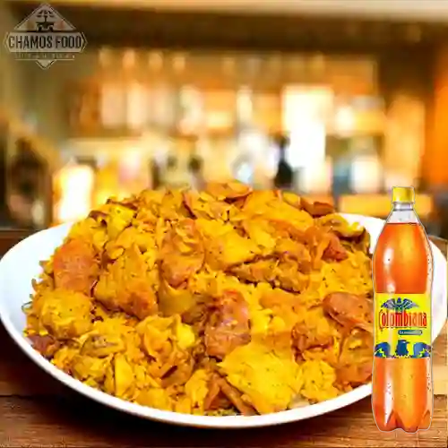 Combo Arroz Paisa (3 Personas) + Colombiana 1.5 l