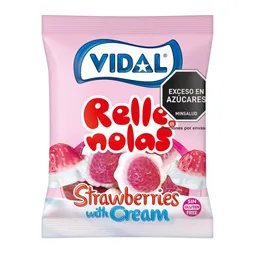 Gomitas Vidal Fresones Nata Relle Bols (85 Gr)