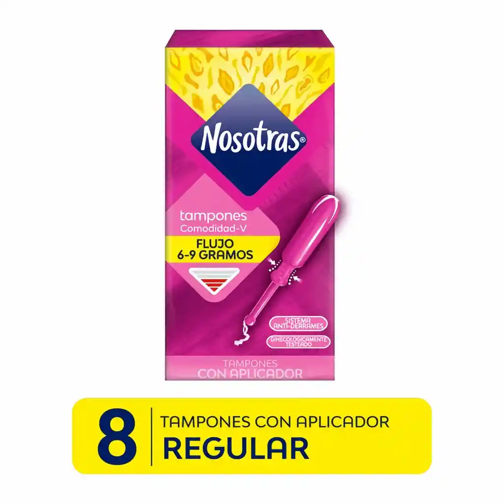 Nosotras Tampones Regular x 8 Unidades