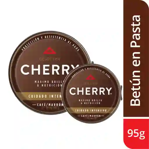 Cherry Betún de Pasta Marrón