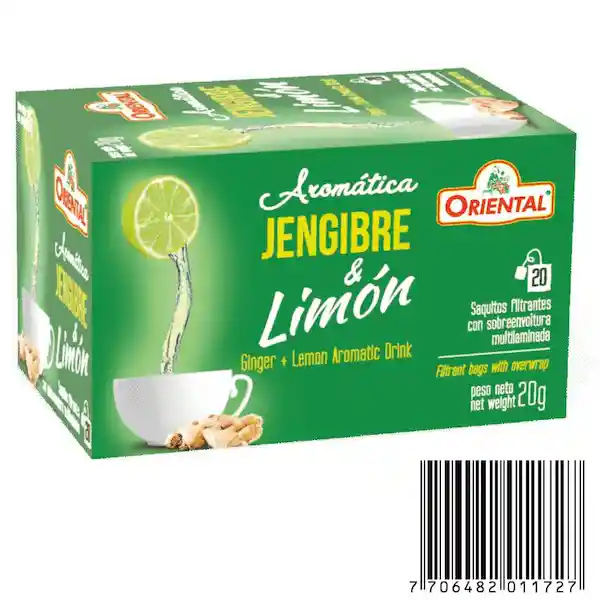 Oriental Aromática de Jengibre y Limón