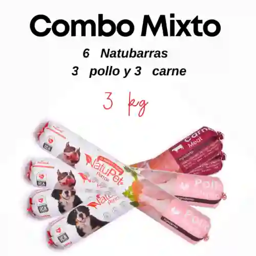 Combo 6 Natubarras Mixto 3x3
