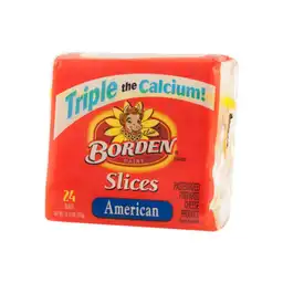 Borden Queso Americano en Tajadas Triple de Calcio