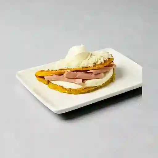 Cachapa con Jamón