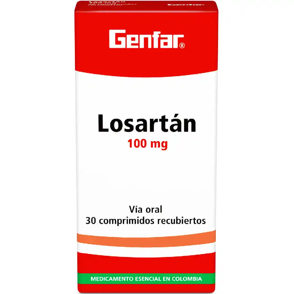 Losartan Genfar(100 Mg)