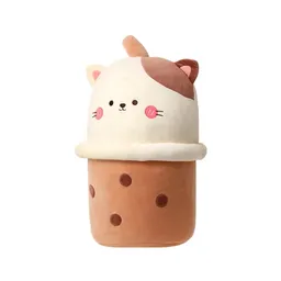 Peluche de Gato Bubble Tea Milk Tea Miniso