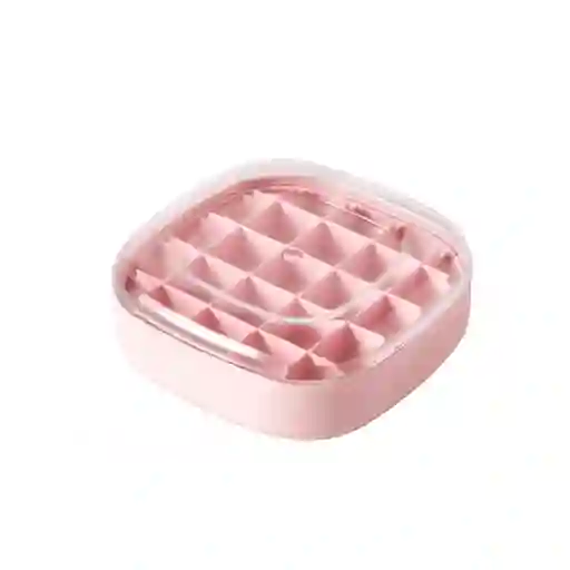 Organizador de Plástico Para Joyas a Prueba de Polvo Rosa Miniso