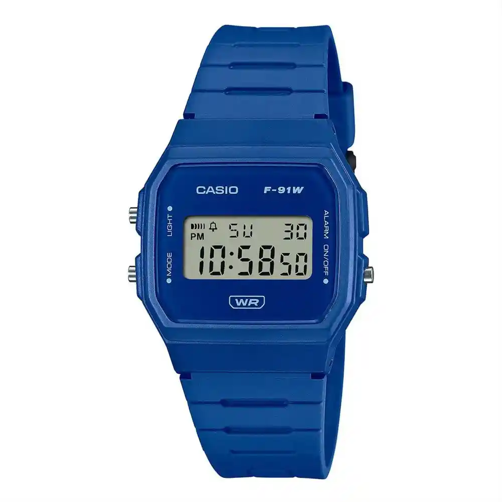Reloj Casio F 91wb 2a1df Para Unisex