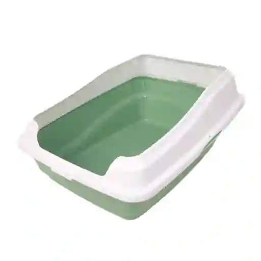 Bandeja Sanitaria Verde Con Borde
