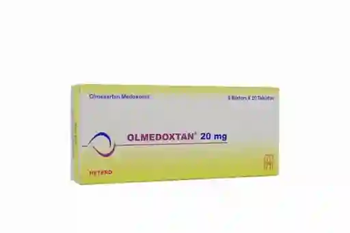 Olmedoxtan 20 Mg Caja Con 30 Tabletas Rx4
