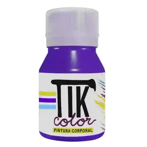 Tikcolor Maquillaje Artístico Fluor Violeta 30 mL C18