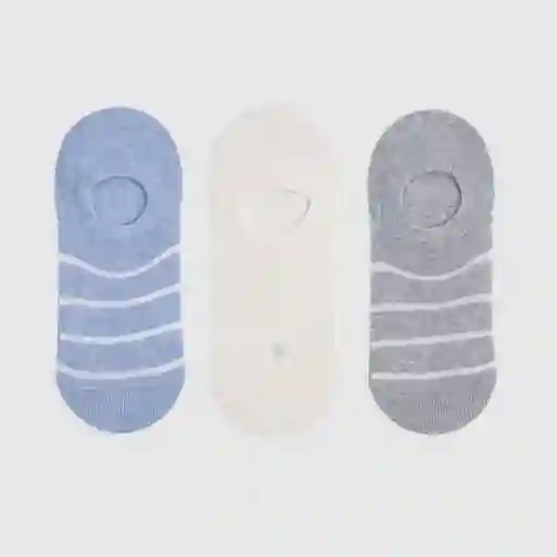 Medias Deportivas Tobilleras Cortas Para Niñas Safina Jr. X5 Galax Talla 8-10