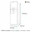 Nevera Mabe Brutos No Frost Inverter Black Steel Rmp410fzcc1