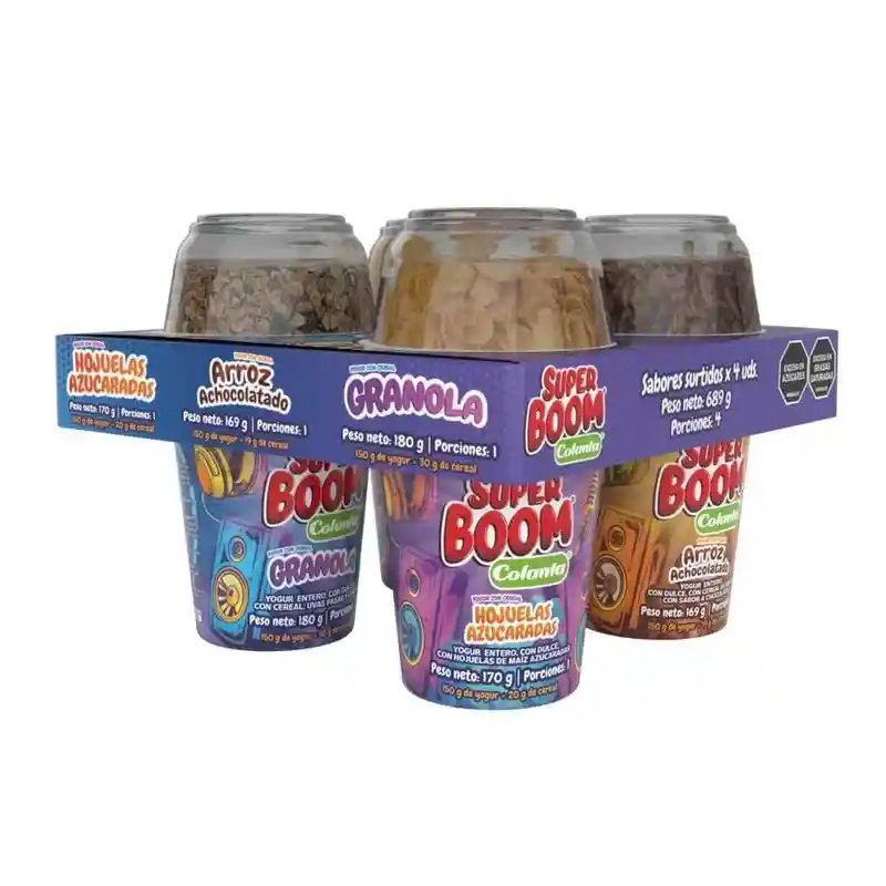 Colanta Yogur Con Cereal Surtido