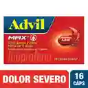 Advil Max Ibuprofeno Alivio Dolores Asociados a Inflamacion X 16