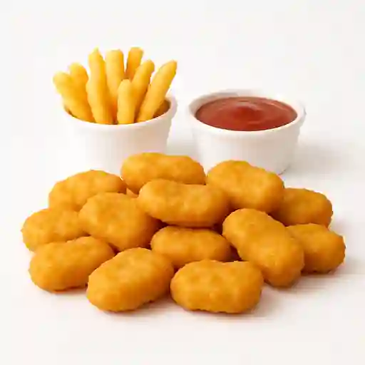 Promocion 14 Nuggets y 2 Acompañantes