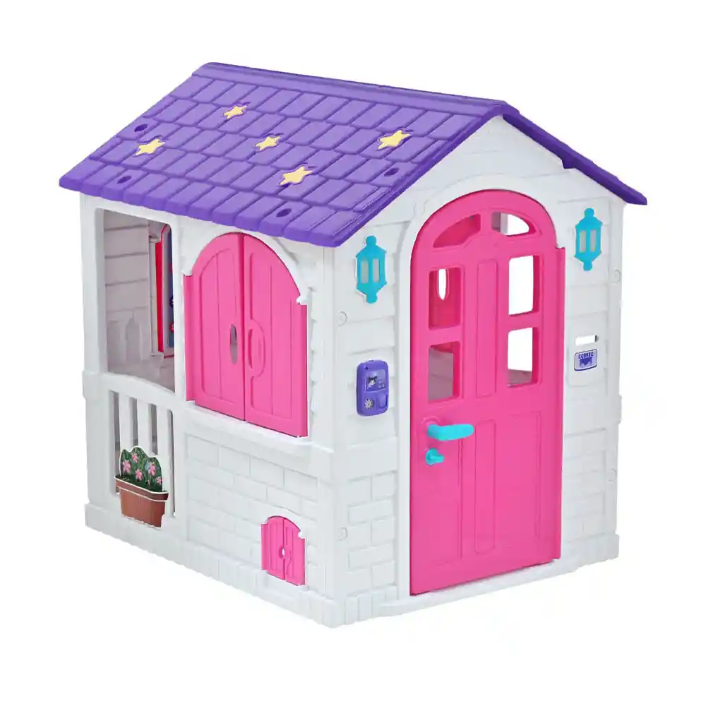 Casita Playhouse 2 en 1 Casa y Supermercado