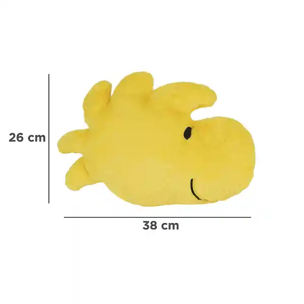 Cojín Con Forma de Cabeza Woodstock Serie Snoopy 16 in Miniso