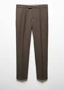 Pantalón Marius Topo Talla 44 Hombre Mango