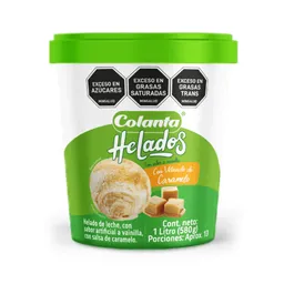 Colanta Helado Veteado de Caramelo