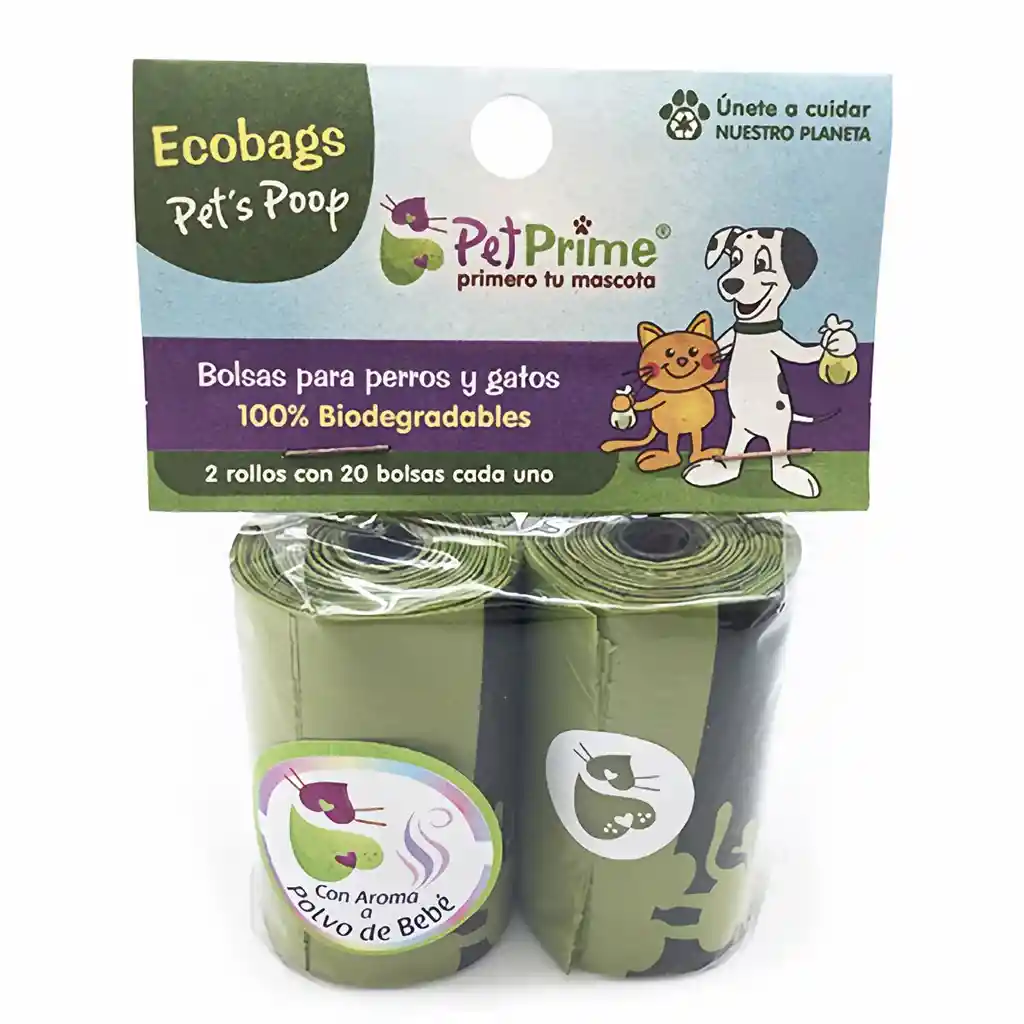 Pet Prime Bolsas Biodegradables para Perros y Gatos