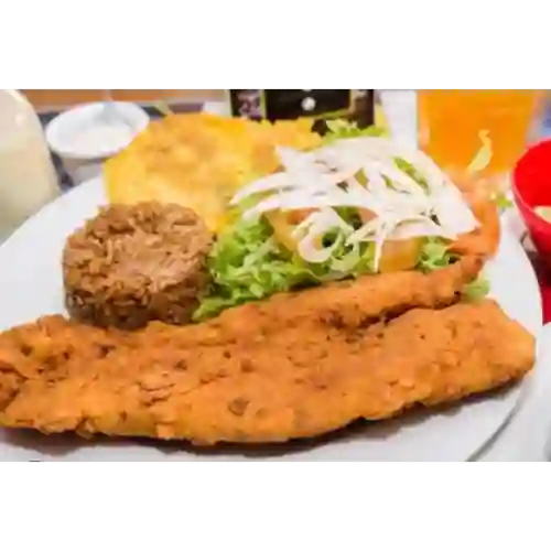 Robalo a la Milanesa