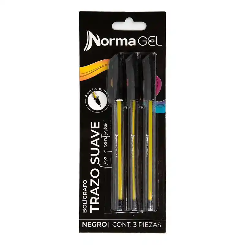 Norma Set Bolígrafos Trazo Suave
