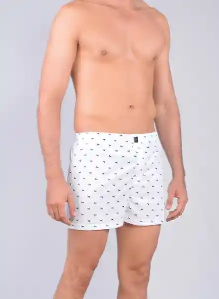 Patprimo Bóxer Hombre Blanco Talla M