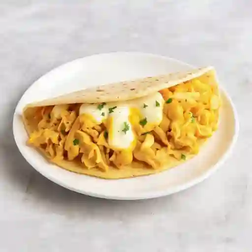 Arepa de Pollo Al Curry