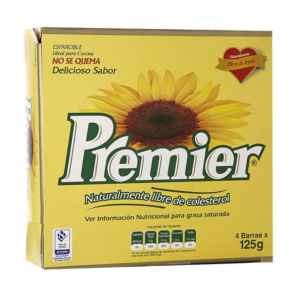 Premier Esparcible en Barra para Cocina 4 x 125 g