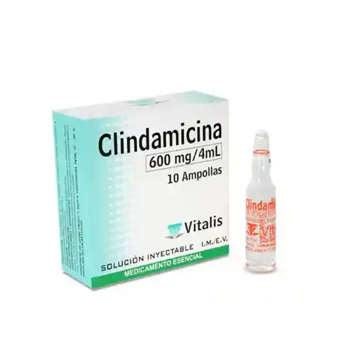 Vitalis Clindamicina Solución Inyectable (600 mg)