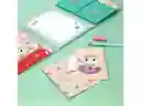 Set Tarjetas Cartas y Sticker Con Diseño Casaideas