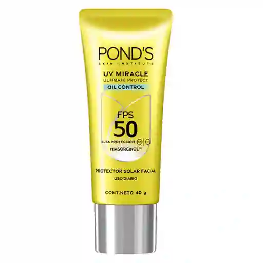 Protector Solar Facial Ponds Uv Miracle Oil Control Fps 50 X