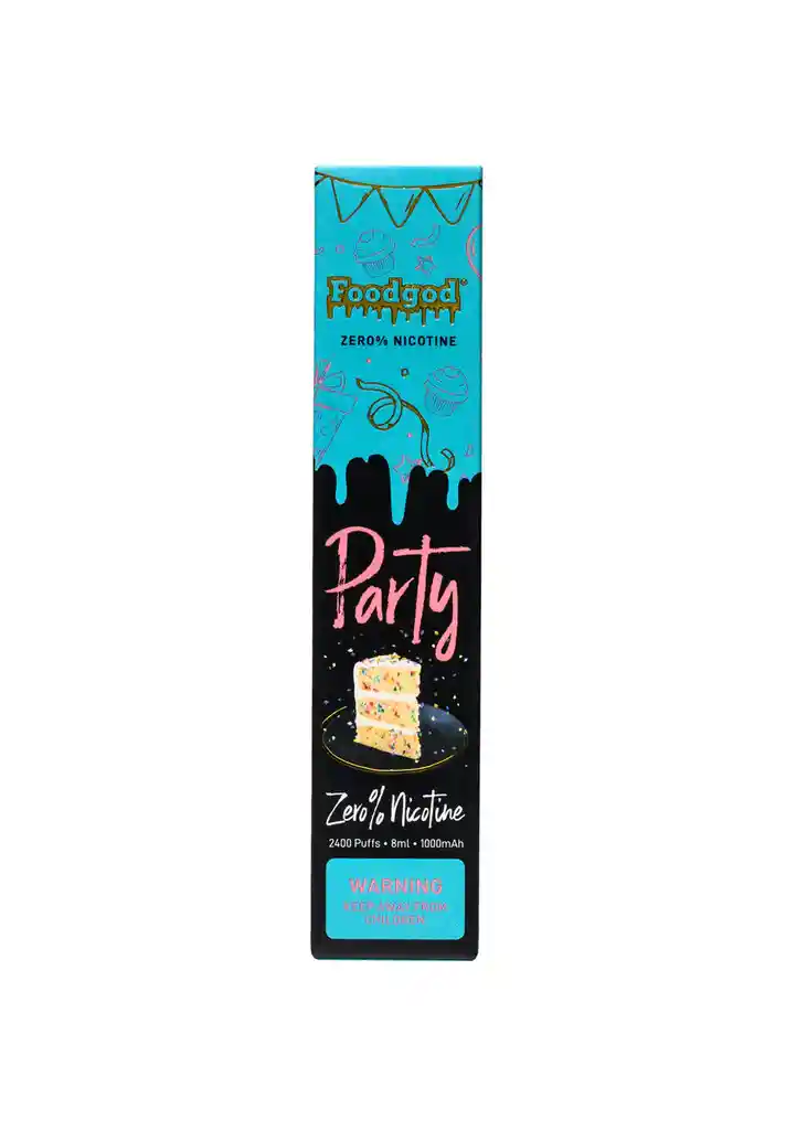 Foodgod Vape Desechable Party Zero Nicotina