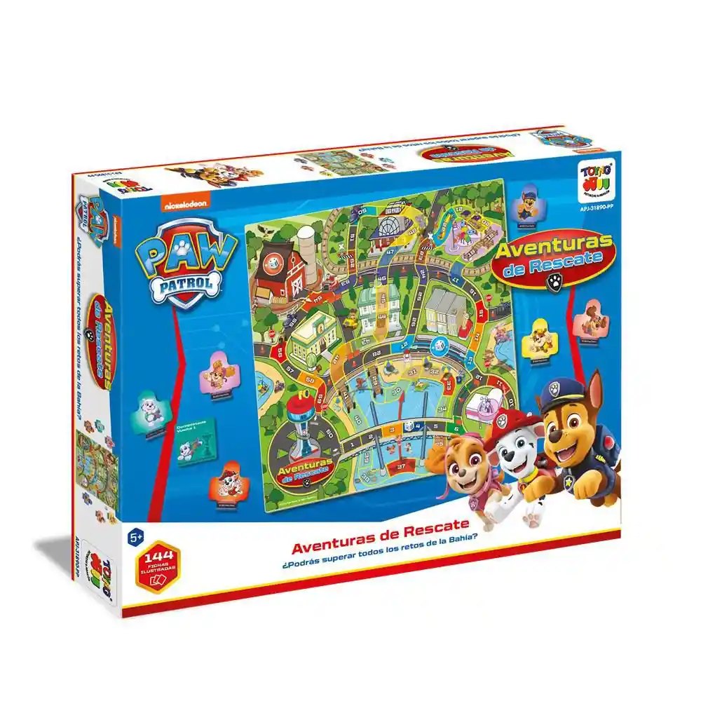 Aventuras de Rescate Paw Patrol Toyng