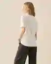Camiseta Blanco Radiante Claro Talla L 103G004 Esprit